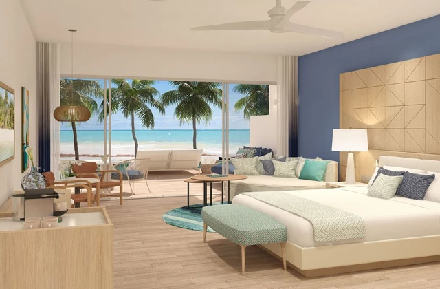 Azul Beach Resort Cap Cana Suite Luxe view mer